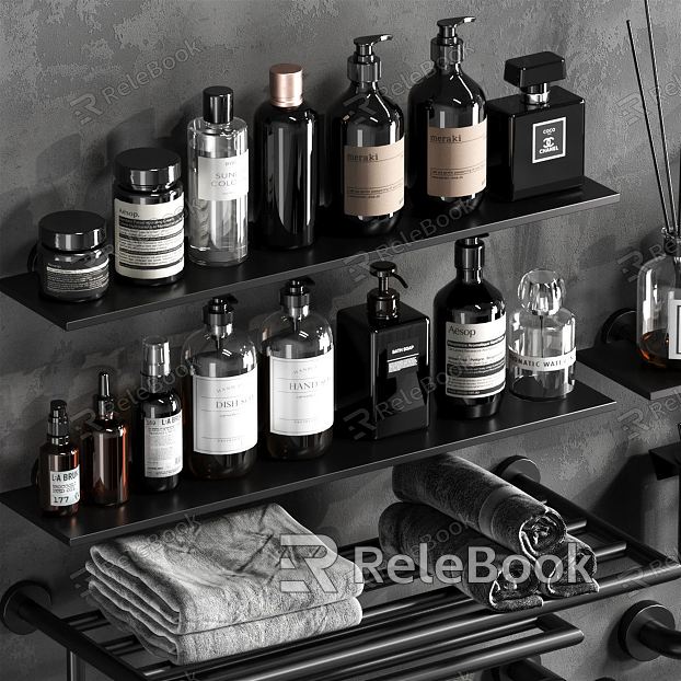 Modern toiletries toiletries model