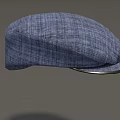 Cloth cap hat tide cap casual cap low face number low model simple model game sub-era film and television level super realistic high precision 3d model