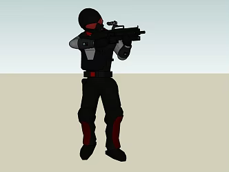 Warrior 3d model