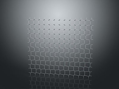 Modern steel wire mesh rigid mesh anti-wear mesh protective mesh 3d model