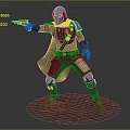Modern Game Character Mandalorian Star Wars Character Star Wars Heroes Space Warrior 3d model