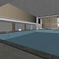 Modern Indoor Swimming Pool With Spacious Design Natural Light And Relaxing Atmosphere