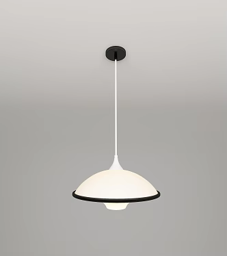 Modern minimalist chandelier 3d model