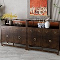 New Chinese Sideboard 3d model