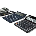 modern calculator computer 3d model