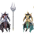 High Quality 3D Game Characters 3d model