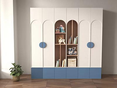 Modern Wardrobe Modern Children's Wardrobe 3d model