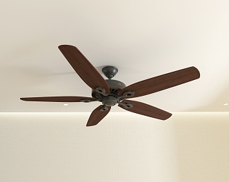 Modern ceiling fan modern ceiling fan 3d model