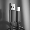 Durable USB Charging Cable for Phone Digital Devices with USB A and USB C Connectors