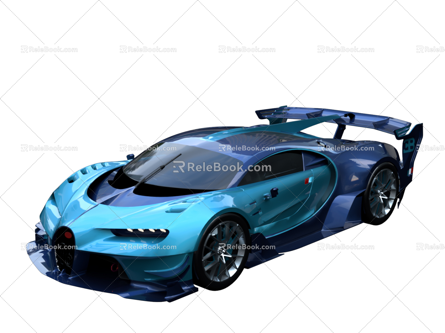 Hyundai Bugatti Veyron 3d model