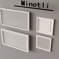 Minotli Air Conditioner Vents In Various Styles For Home Interior Design