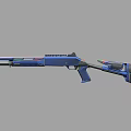 Vibrant Blue Play Equipment Toy Gun With Ergonomic Design Safe For Kids Outdoor Fun