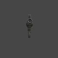 Detailed Tactical Military Rifle With Barrel Magazine Stock Grip And Trigger Design