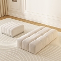 Card Seat Sofa Tatami Sofa 3d model