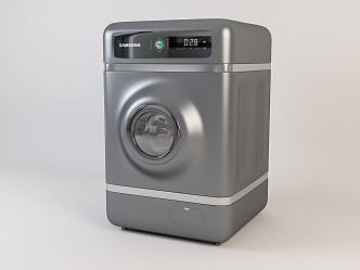 Modern Washing Machine Household Appliances Washing Machine 3d model