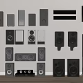 Modern sound vertical sound hanging sound small sound 3d model