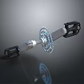 Sturdy Bicycle Crankset with Chainring and Pedals for Daily Living Use
