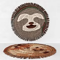 Round carpet 3d model