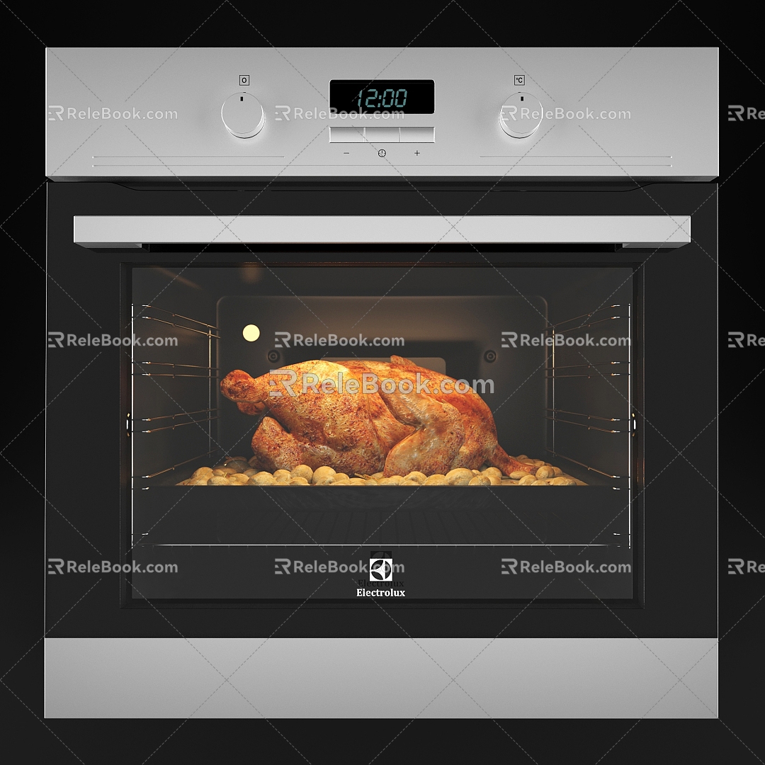 Oven Kitchen Appliances 3d model