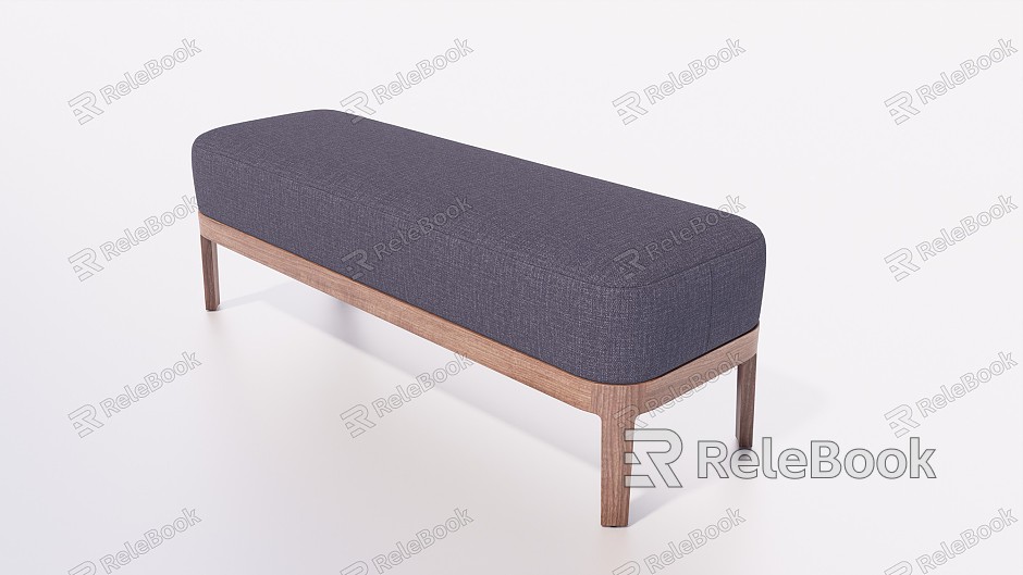 Modern sofa stool sofa bench bed end stool model