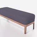 Modern sofa stool sofa bench bed end stool 3d model