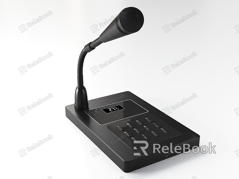 Modern Microphone Broadcasting Microphone Desktop Microphone Embedded Microphone Leader Seat Microphone Conference Table Microphone Conference Microphone model