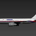 Modern Commercial Passenger Airplane With White Body Blue Logo Twin Engines And Wings