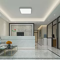 Zhuwen Dental Clinic Facade With Green Building Signage And Glass Entrance
