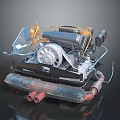 Engine Racing Engine Racing Engine Car Engine Car Engine Car Engine Vehicle 3d model