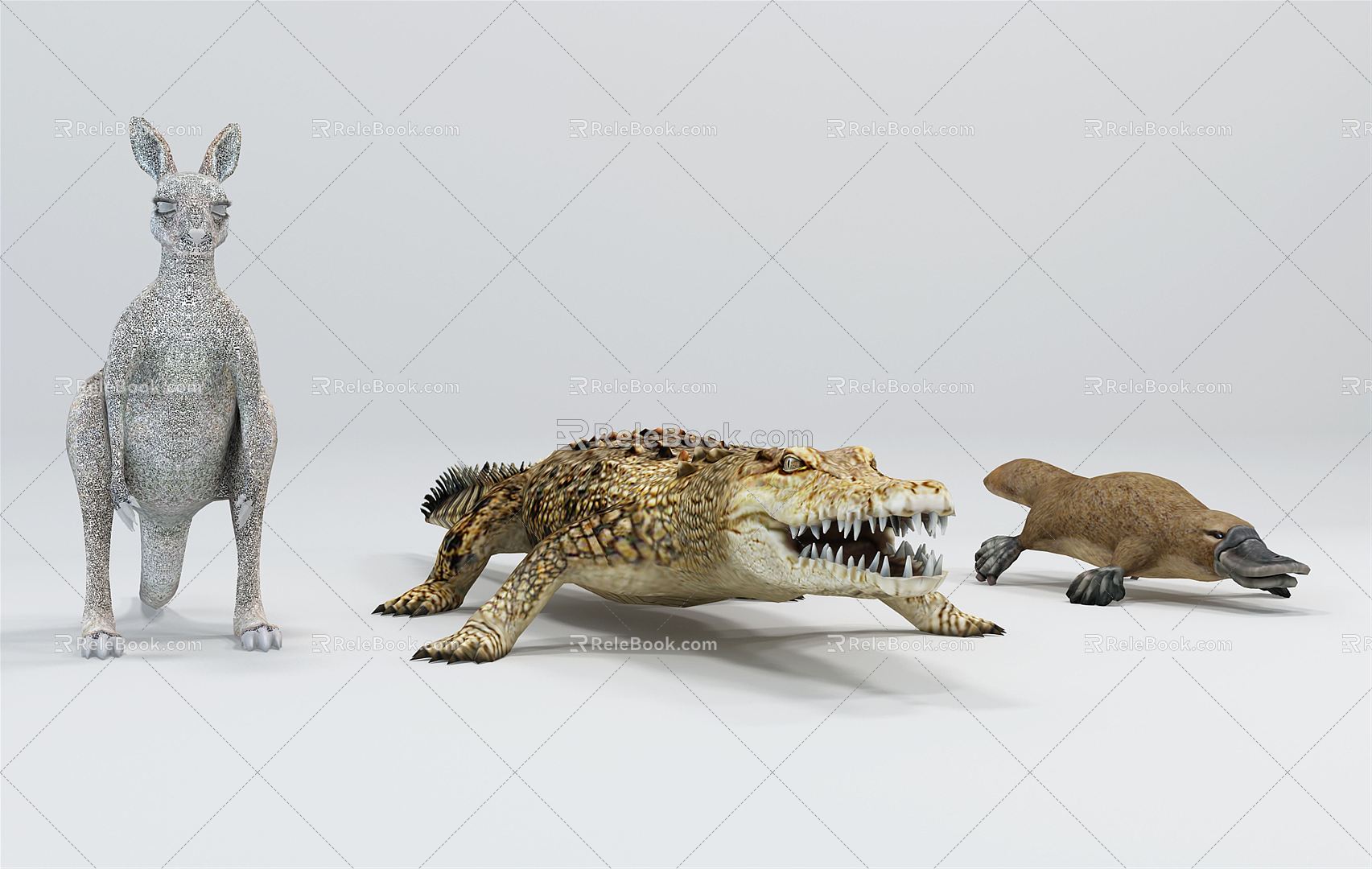 Modern Animal Animal Combination 3d model