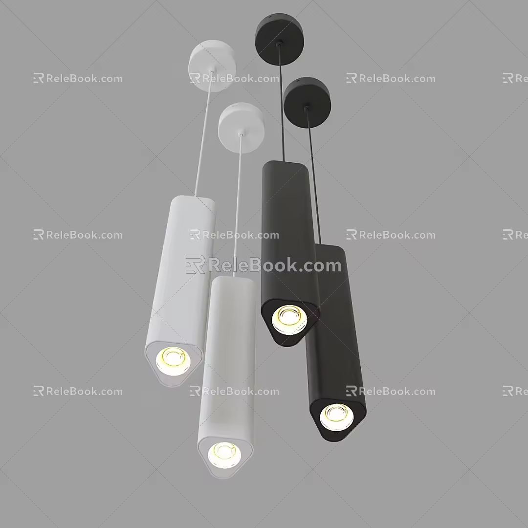 Simple chandelier 3d model