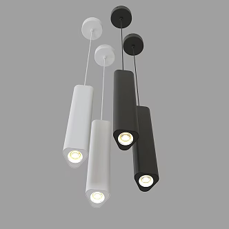Simple chandelier 3d model