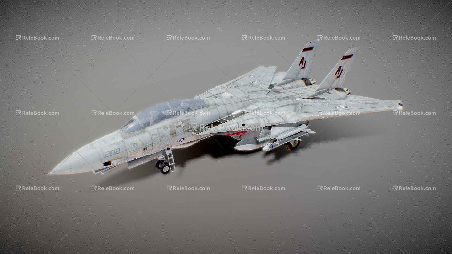 F14 Tomcat Fighter 3d model