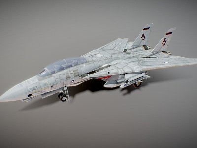 F14 Tomcat Fighter 3d model