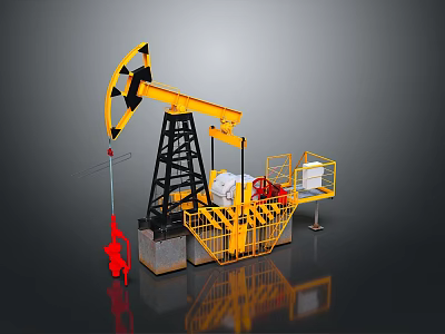 Drilling rig drilling platform drilling oil platform drilling oil drilling machine drilling equipment oil production equipment jack-up drilling rig 3d model