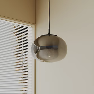 Modern chandelier 3d model