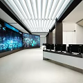 Control Center Dispatching Command Center Digital Intelligence Center Science and Technology Exhibition Hall Large Screen Visualization Digital Twin Science and Technology Interactive Visualization Industrial Large Screen Exhibition Hall 3d model