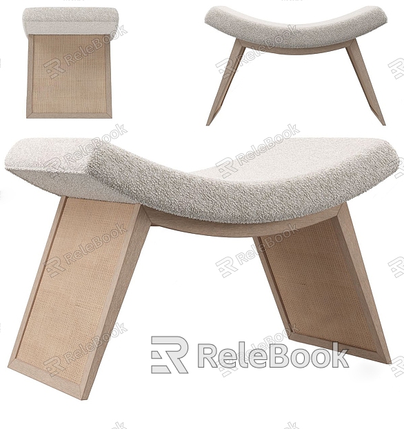 Modern Stool Sofa Stool Low Stool Shoe Changing Stool model