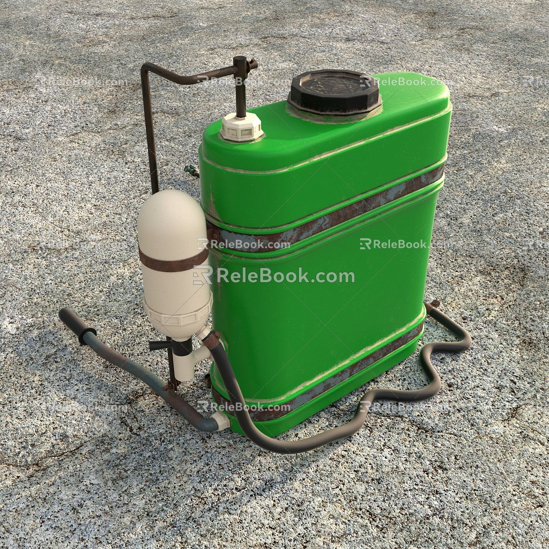 Modern Sprayer Vintage Sprayer 3d model