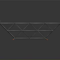 Durable Metal Grid Platform Structure With Support Legs And Storage Frame