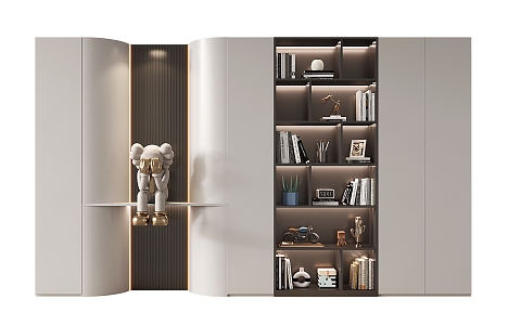 Bookcase 3d model