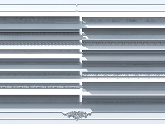 Gypsum line 3d model