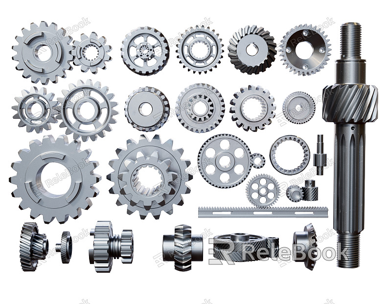 modern mechanical parts mechanical parts gear model