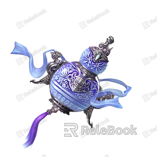 Weapon Magic Weapon Special Effect Gourd Dan Bottle Wine Pot Yin Yang Gourd model