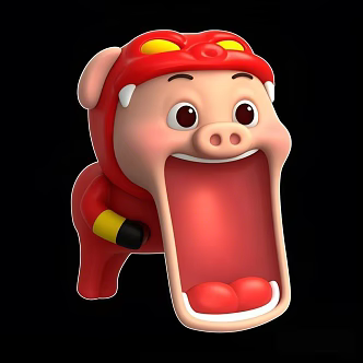 Pig Man 3d model