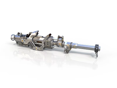 Heavy Duty Industrial Metal Mechanical Tool With Complex Structure And Detailed Components 3d model