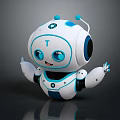 Modern Robot Intelligent Robot Cartoon Robot Animation Robot 3d model