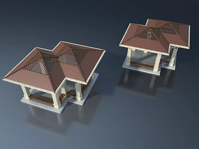 Modern Hinged Door Design With Wooden Frame And Glass Insert For Home Use 3d model