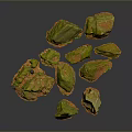 Stone Rock Stone Appreciation Stone Strange Stone Ore Realistic 3d model
