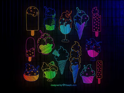 Modern Decorative Light Dining Neon Light Neon Light Bar Neon Light 3d model